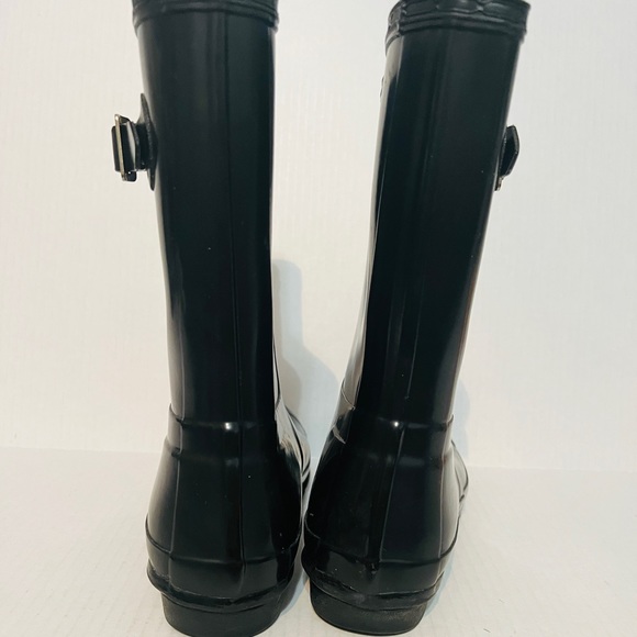 Hunter Ladies Original Gloss Short Boots - Picture 3 of 10